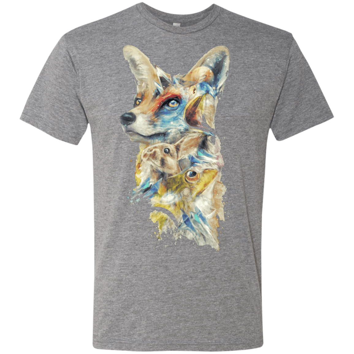 T-Shirts Premium Heather / Small Heroes of Lylat Star Fox Men's Triblend T-Shirt