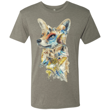 T-Shirts Venetian Grey / Small Heroes of Lylat Star Fox Men's Triblend T-Shirt