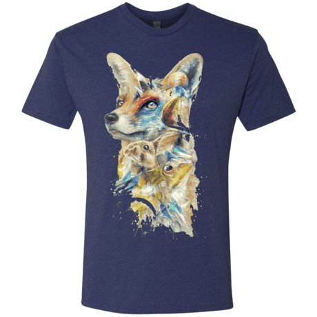T-Shirts Vintage Navy / Small Heroes of Lylat Star Fox Men's Triblend T-Shirt