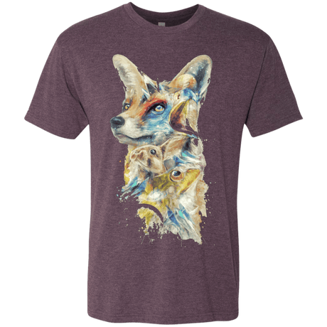 T-Shirts Vintage Purple / Small Heroes of Lylat Star Fox Men's Triblend T-Shirt