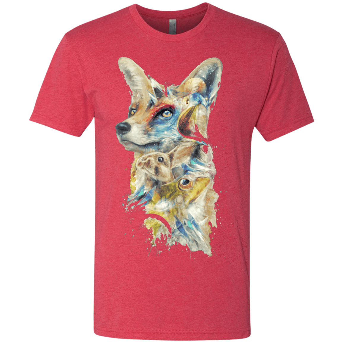 T-Shirts Vintage Red / Small Heroes of Lylat Star Fox Men's Triblend T-Shirt