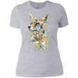 T-Shirts Heather Grey / X-Small Heroes of Lylat Star Fox Women's Premium T-Shirt