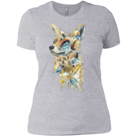 T-Shirts Heather Grey / X-Small Heroes of Lylat Star Fox Women's Premium T-Shirt