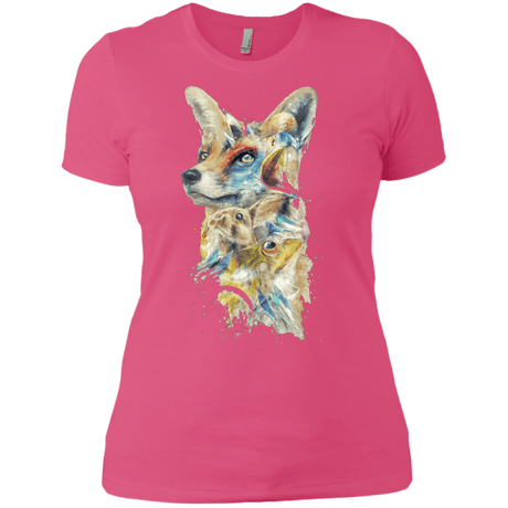 T-Shirts Hot Pink / X-Small Heroes of Lylat Star Fox Women's Premium T-Shirt