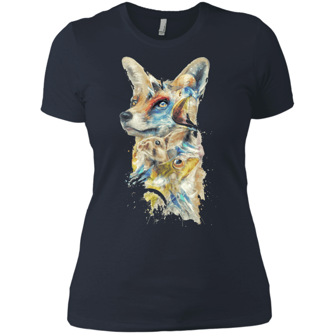 T-Shirts Indigo / X-Small Heroes of Lylat Star Fox Women's Premium T-Shirt
