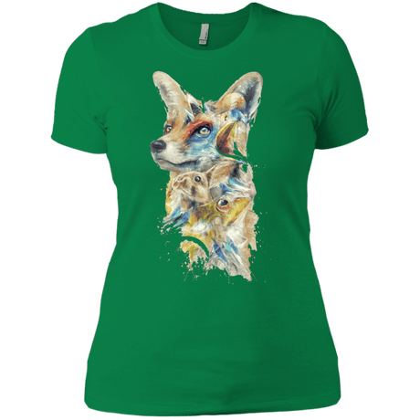 T-Shirts Kelly Green / X-Small Heroes of Lylat Star Fox Women's Premium T-Shirt