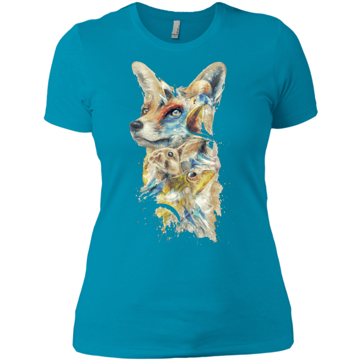 T-Shirts Turquoise / X-Small Heroes of Lylat Star Fox Women's Premium T-Shirt
