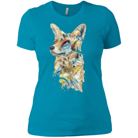 T-Shirts Turquoise / X-Small Heroes of Lylat Star Fox Women's Premium T-Shirt