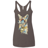 T-Shirts Macchiato / X-Small Heroes of Lylat Star Fox Women's Triblend Racerback Tank