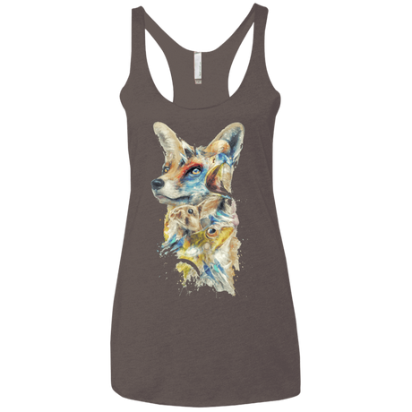 T-Shirts Macchiato / X-Small Heroes of Lylat Star Fox Women's Triblend Racerback Tank
