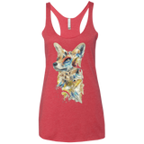 T-Shirts Vintage Red / X-Small Heroes of Lylat Star Fox Women's Triblend Racerback Tank