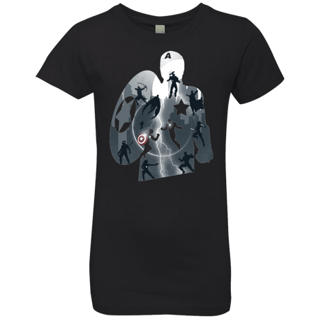 T-Shirts Black / YXS Heroes War Girls Premium T-Shirt