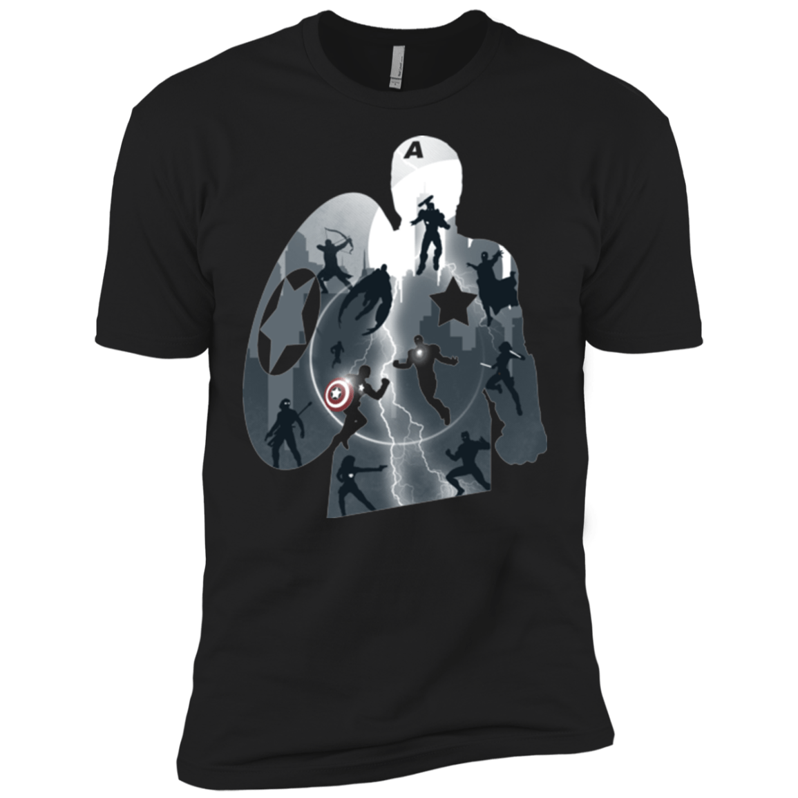 T-Shirts Black / X-Small Heroes War Men's Premium T-Shirt