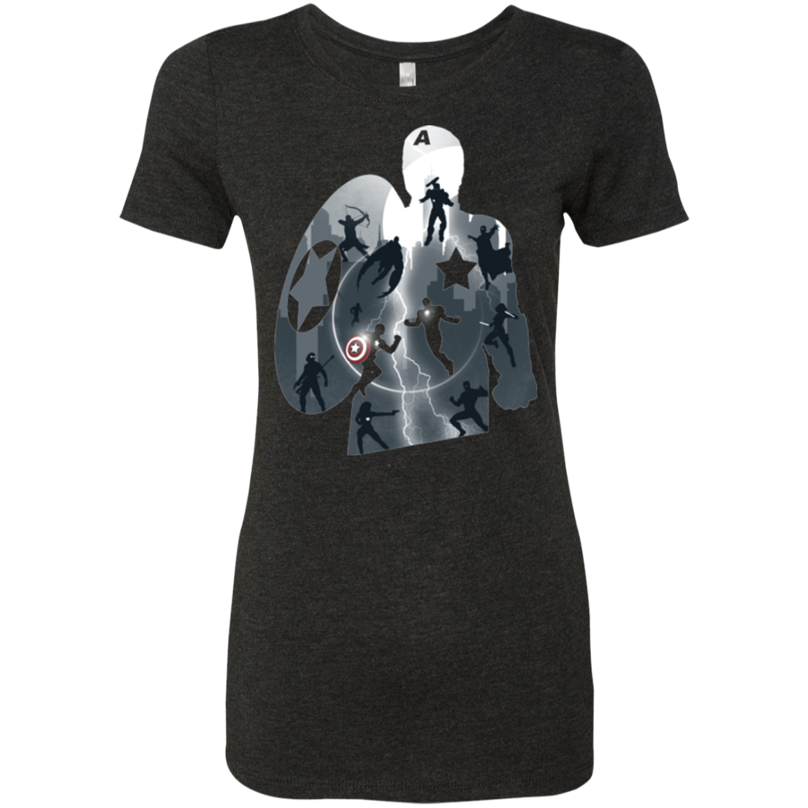 T-Shirts Vintage Black / Small Heroes War Women's Triblend T-Shirt