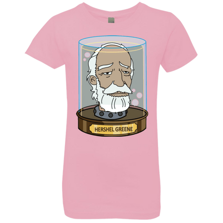 T-Shirts Light Pink / YXS Hershel Greene Head Girls Premium T-Shirt