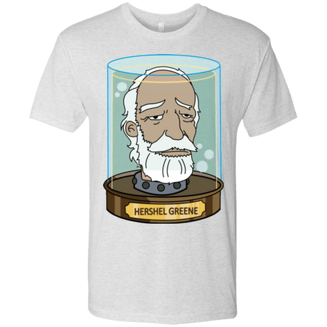 T-Shirts Heather White / Small Hershel Greene Head Men's Triblend T-Shirt