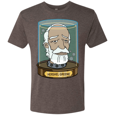 T-Shirts Macchiato / Small Hershel Greene Head Men's Triblend T-Shirt