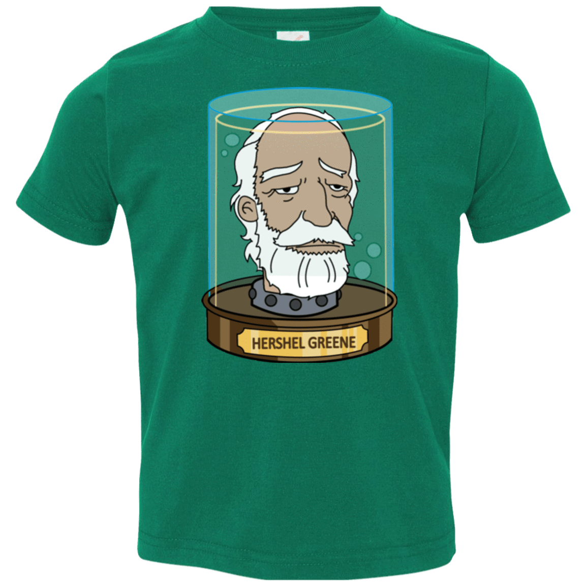 T-Shirts Kelly / 2T Hershel Greene Head Toddler Premium T-Shirt