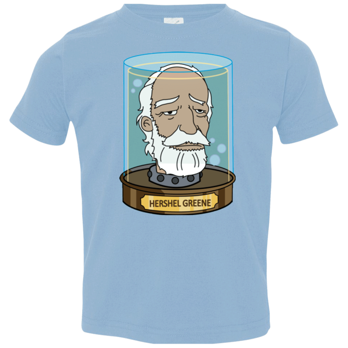 T-Shirts Light Blue / 2T Hershel Greene Head Toddler Premium T-Shirt