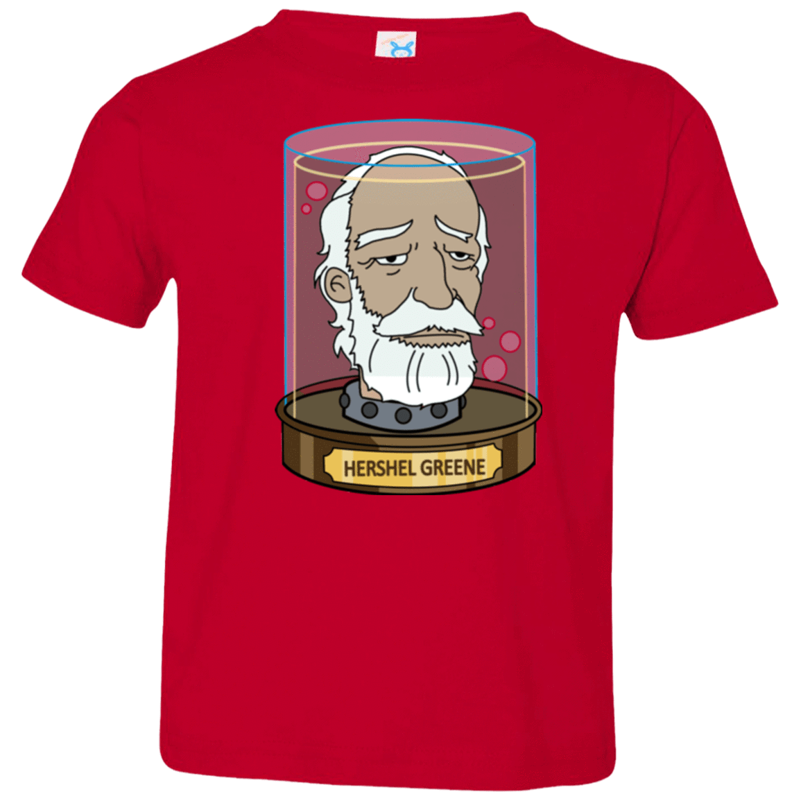 T-Shirts Red / 2T Hershel Greene Head Toddler Premium T-Shirt