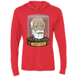 T-Shirts Vintage Red / X-Small Hershel Greene Head Triblend Long Sleeve Hoodie Tee