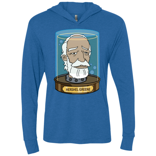 T-Shirts Vintage Royal / X-Small Hershel Greene Head Triblend Long Sleeve Hoodie Tee