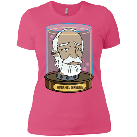 T-Shirts Hot Pink / X-Small Hershel Greene Head Women's Premium T-Shirt