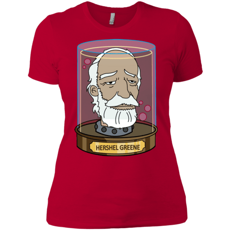 T-Shirts Red / X-Small Hershel Greene Head Women's Premium T-Shirt