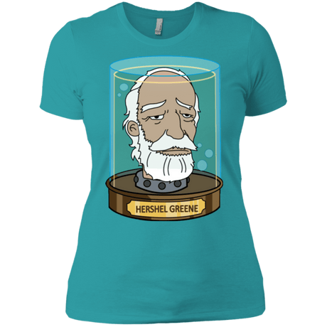 T-Shirts Tahiti Blue / X-Small Hershel Greene Head Women's Premium T-Shirt