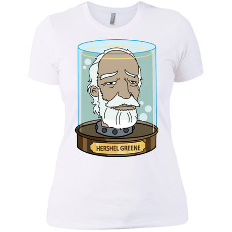 T-Shirts White / X-Small Hershel Greene Head Women's Premium T-Shirt