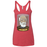 T-Shirts Vintage Red / X-Small Hershel Greene Head Women's Triblend Racerback Tank