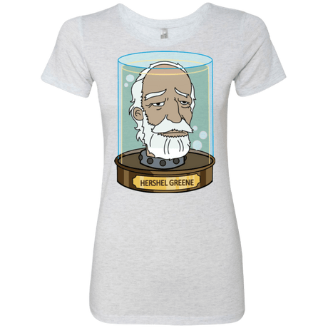 T-Shirts Heather White / Small Hershel Greene Head Women's Triblend T-Shirt