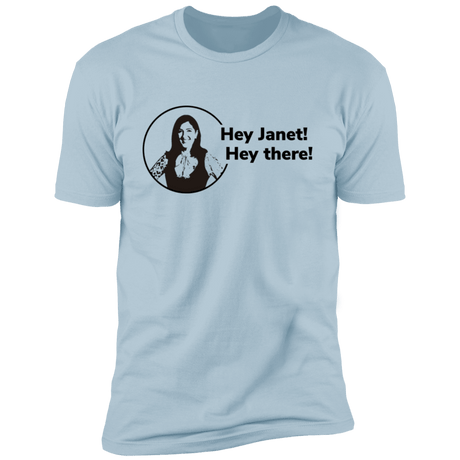 T-Shirts Light Blue / S Hey Janet Men's Premium T-Shirt