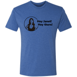 T-Shirts Vintage Royal / S Hey Janet Men's Triblend T-Shirt