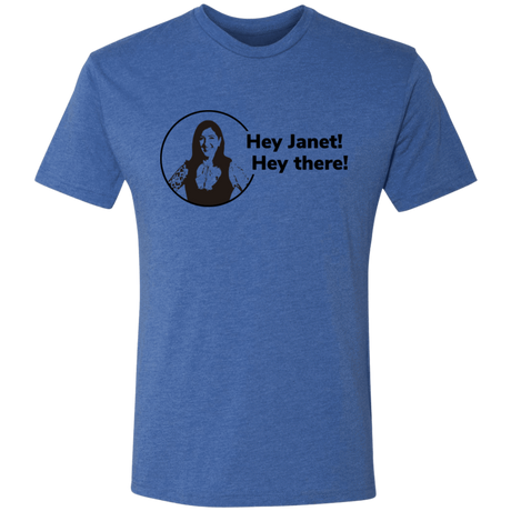 T-Shirts Vintage Royal / S Hey Janet Men's Triblend T-Shirt