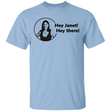 T-Shirts Light Blue / S Hey Janet T-Shirt