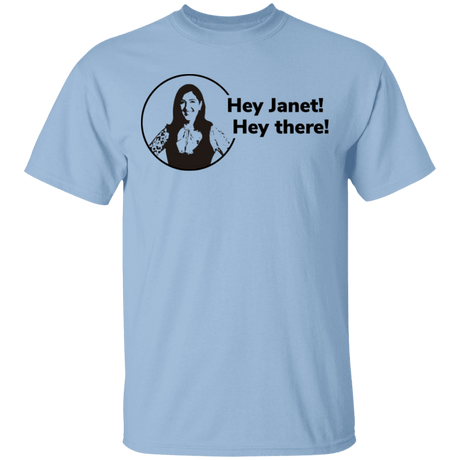 T-Shirts Light Blue / S Hey Janet T-Shirt