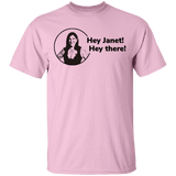 T-Shirts Light Pink / S Hey Janet T-Shirt