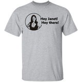 T-Shirts Sport Grey / S Hey Janet T-Shirt