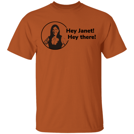 T-Shirts Texas Orange / S Hey Janet T-Shirt