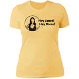 T-Shirts Banana Cream/ / S Hey Janet Women's Premium T-Shirt
