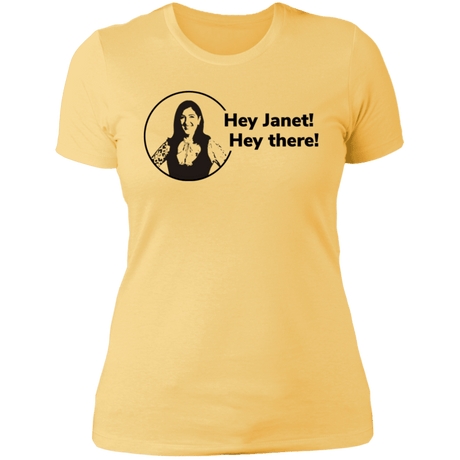 T-Shirts Banana Cream/ / S Hey Janet Women's Premium T-Shirt