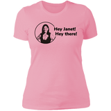 T-Shirts Light Pink / S Hey Janet Women's Premium T-Shirt