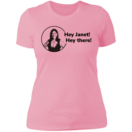 T-Shirts Light Pink / S Hey Janet Women's Premium T-Shirt