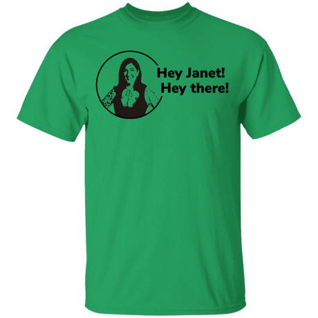 T-Shirts Irish Green / YXS Hey Janet Youth T-Shirt