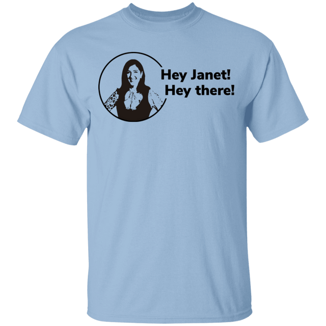 T-Shirts Light Blue / YXS Hey Janet Youth T-Shirt