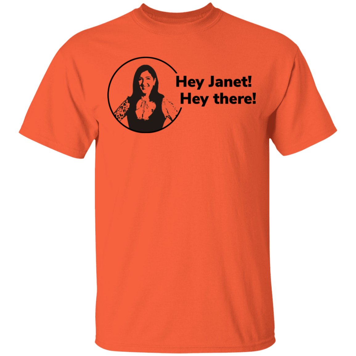 T-Shirts Orange / YXS Hey Janet Youth T-Shirt