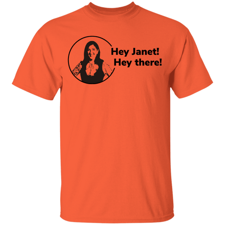 T-Shirts Orange / YXS Hey Janet Youth T-Shirt