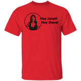 T-Shirts Red / YXS Hey Janet Youth T-Shirt