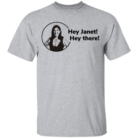 T-Shirts Sport Grey / YXS Hey Janet Youth T-Shirt